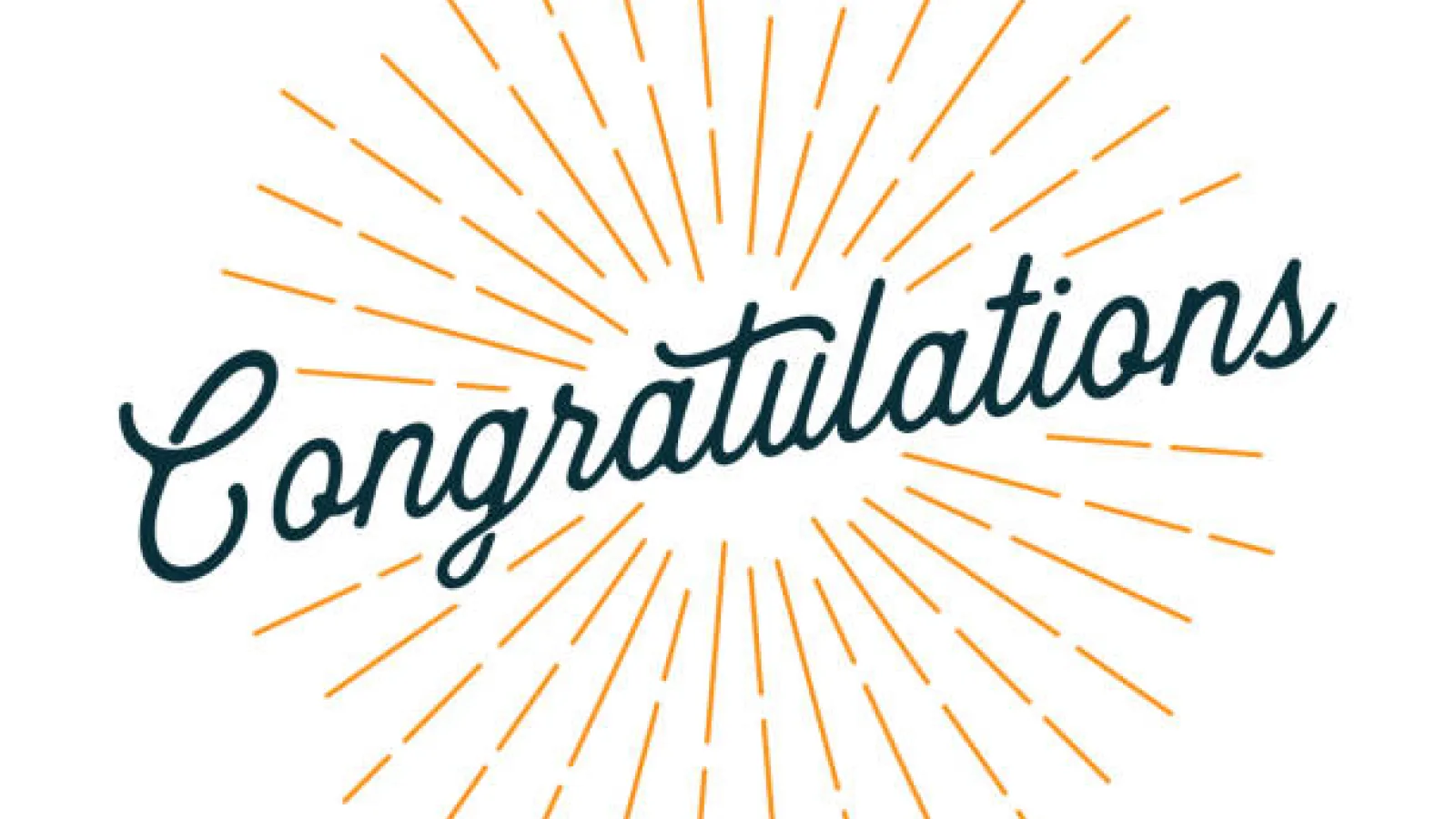 Congratulations