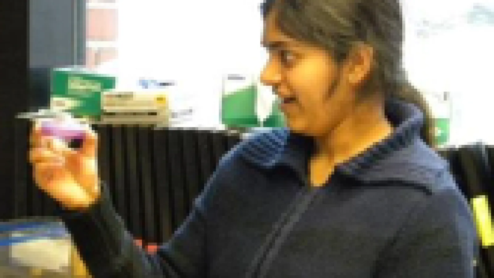 Roopa Comandur side view